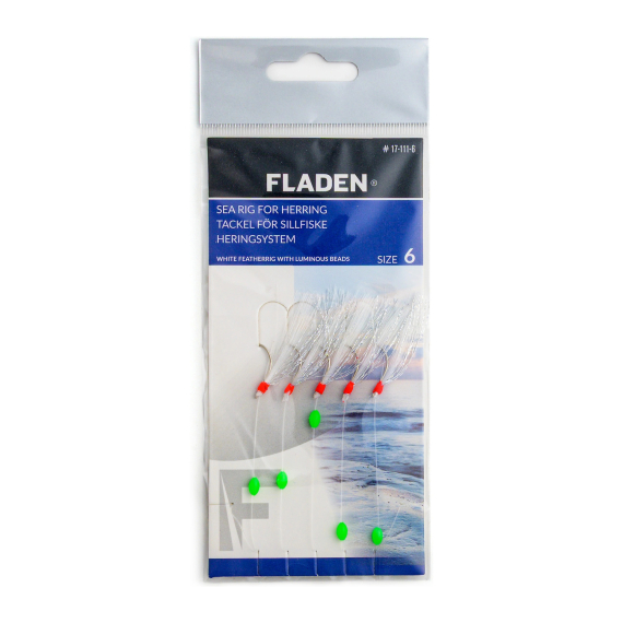 Fladen Tackel För Sillfiske i gruppen Fiskedrag / Havsfiskebeten / Häcklor & Havsfiskeriggar hos Fishline (17-111-6r)