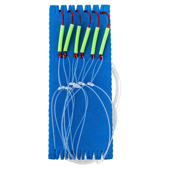 Fladen Uer Six-Hook Lumi Rig 4/0 0.75mm i gruppen Fiskedrag / Havsfiskebeten / Häcklor & Havsfiskeriggar hos Fishline (17-1528)
