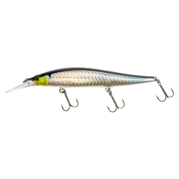 Fladen Maxximus JRK Munchy long lip 100mm Greenblack i gruppen Fiskedrag / Wobblers / Djupgående Wobblers hos Fishline (18-00202)