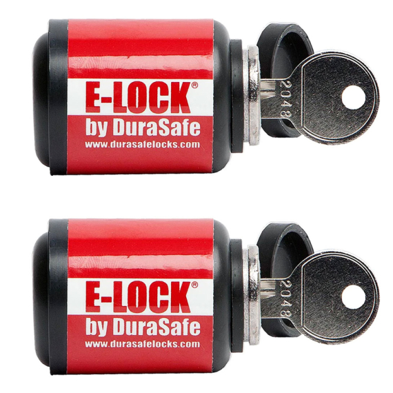 DuraSafe E-LOCK Bygellås Par i gruppen Marinelektronik & Båt / Ekolod & Plotter / Tillbehör Ekolod hos Fishline (2010-2)