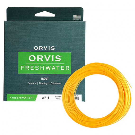 Orvis Freshwater Trout Orange i gruppen Fiskelinor / Flugfiskelinor / Enhandslinor hos Fishline (20212130r)