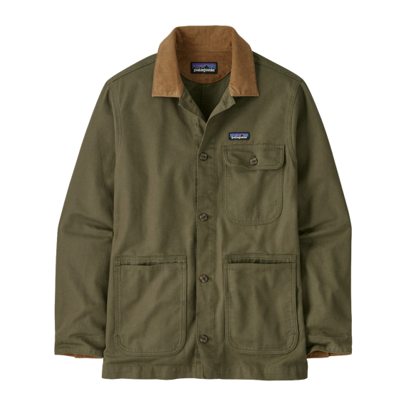 Patagonia M\'s Point Reyes Canvas Jacket Basin Green i gruppen Kläder & Skor / Kläder / Jackor / Skaljackor hos Fishline (20250-BSNG-Sr)