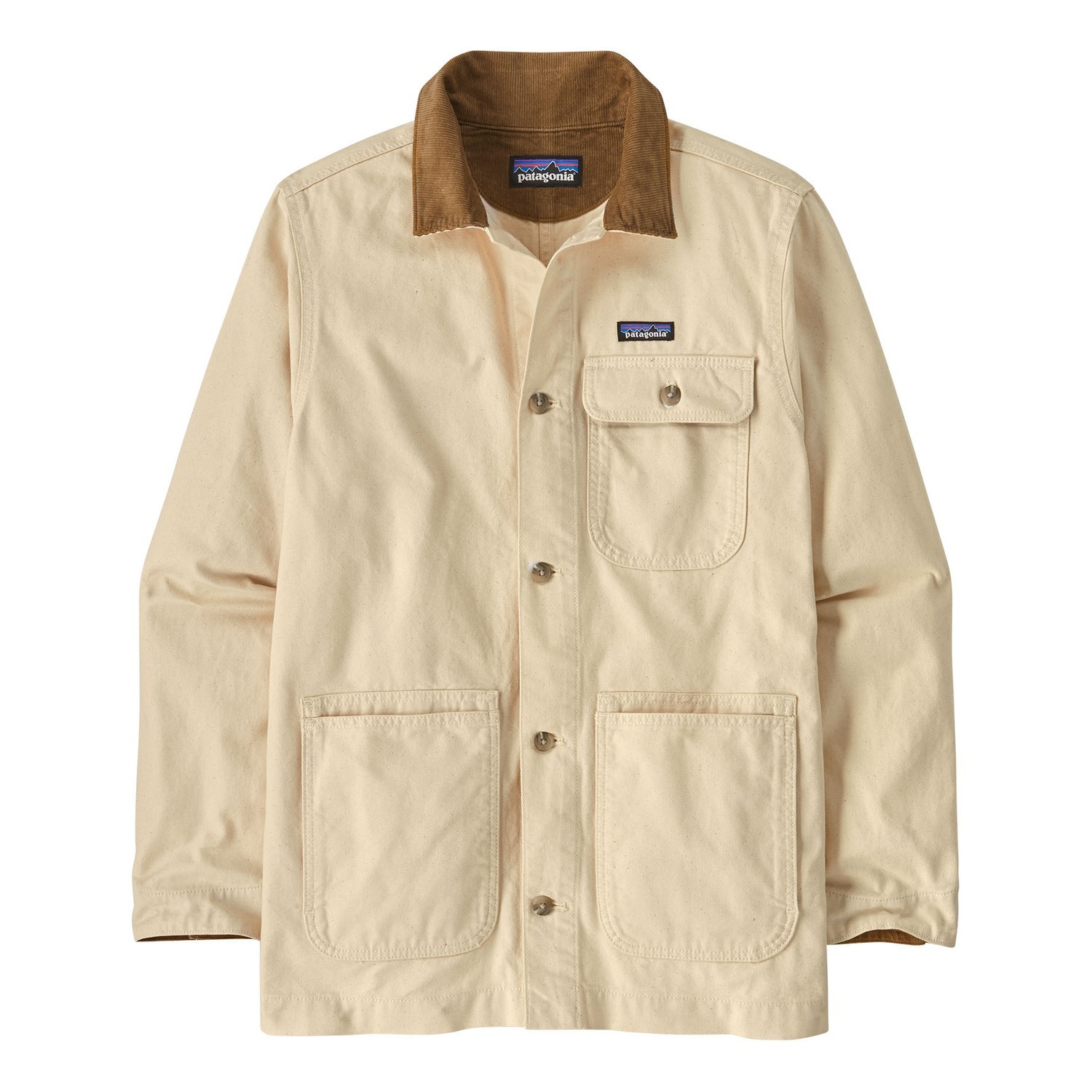 Patagonia M\'s Point Reyes Canvas Jacket Undyed Natural i gruppen Kläder & Skor / Kläder / Jackor / Skaljackor hos Fishline (20250-UDNL-Sr)