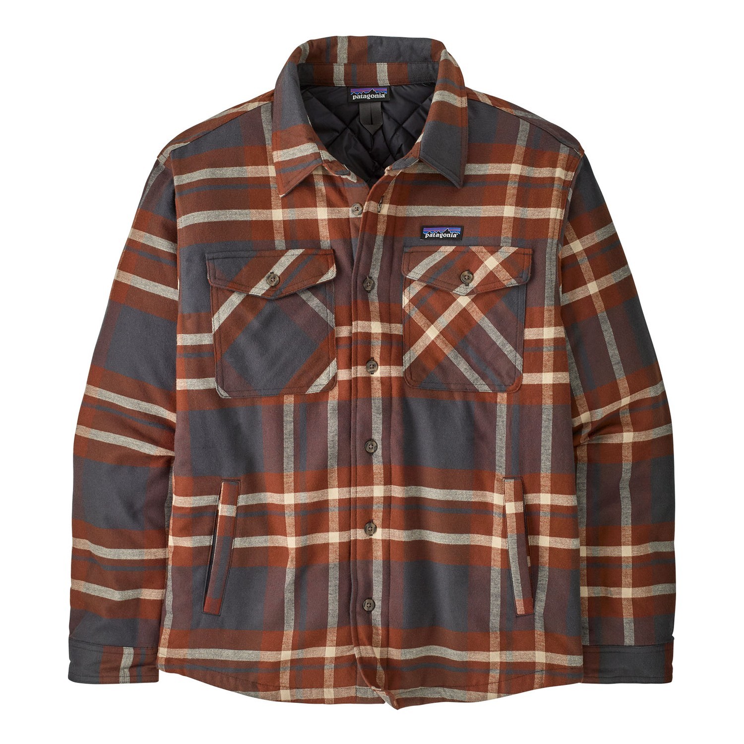 Patagonia M\'s LW Insulated Fjord Flannel Shirt AIBL i gruppen Kläder & Skor / Kläder / Jackor / Skaljackor hos Fishline (20386-AIBL-Sr)