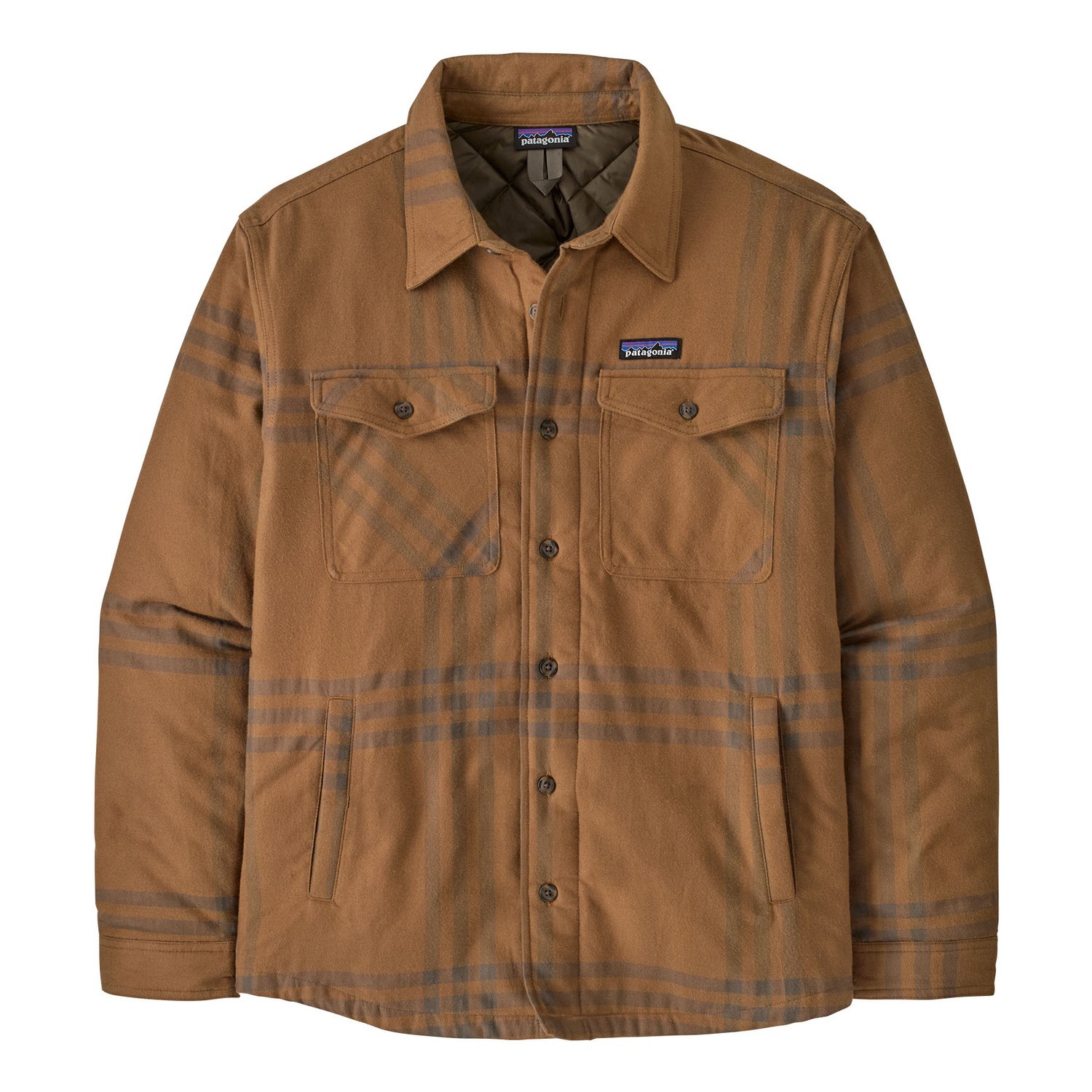 Patagonia M\'s LW Insulated Fjord Flannel Shirt DEBN i gruppen Kläder & Skor / Kläder / Jackor / Skaljackor hos Fishline (20386-DEBN-Sr)