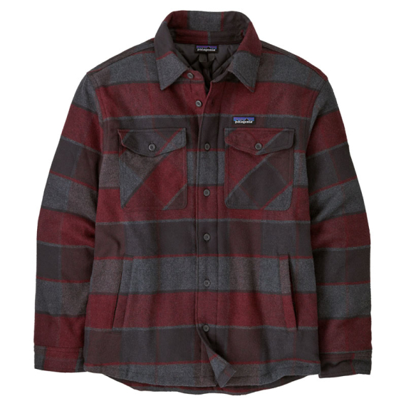 Patagonia M\'s LW Insulated Fjord Flannel Shirt William: Ink Black i gruppen Kläder & Skor / Kläder / Skjortor hos Fishline (20386-WMIB-Sr)