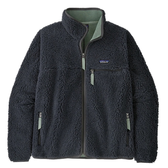 Patagonia Natural Blend Retro Cardigan Ink Black i gruppen Kläder & Skor / Kläder / Jackor / Fleecejackor hos Fishline (20535-INBK-XSr)
