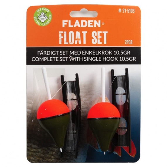 Fladen Slotted Bung Float Set 10.5g (2-pack) i gruppen Krok & Småplock / Flöten hos Fishline (21-5103)