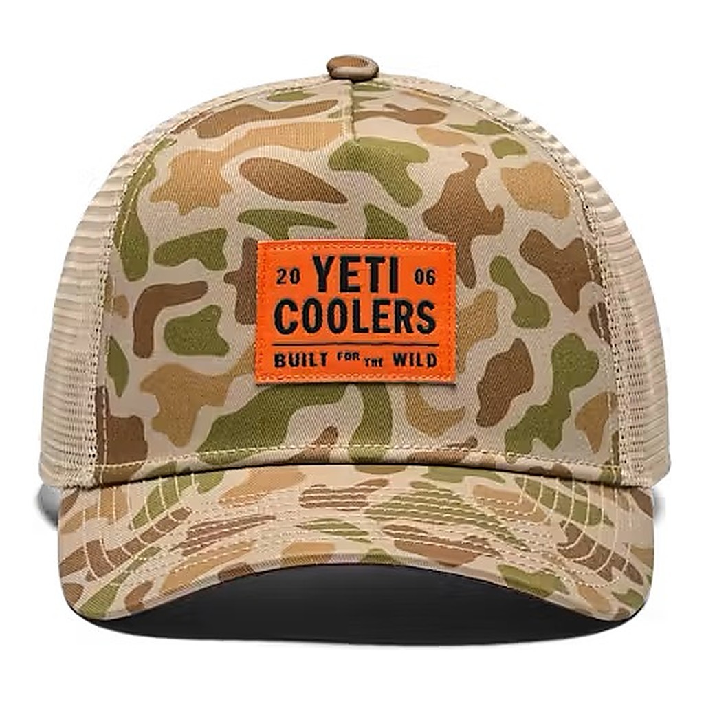 Yeti Coolers Camo Trucker Hat i gruppen Kläder & Skor / Kepsar & Huvudbonader / Kepsar / Truckerkepsar hos Fishline (21023008809)