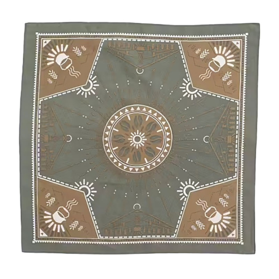 Lemmel Scarf/Bandana 58x58cm Frimärket Green i gruppen Kläder & Skor / Kläder / Halsdukar & Ansiktsmasker / Multiscarfs hos Fishline (21725632)