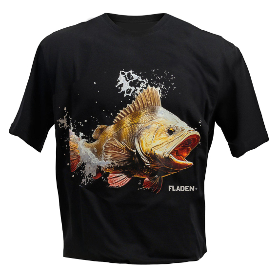 Fladen T-shirt Perch Hunter i gruppen Kläder & Skor / Kläder / T-shirts hos Fishline (22-655-Sr)