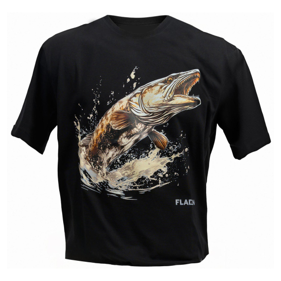 Fladen T-shirt Pike Hunter i gruppen Kläder & Skor / Kläder / T-shirts hos Fishline (22-656-Sr)