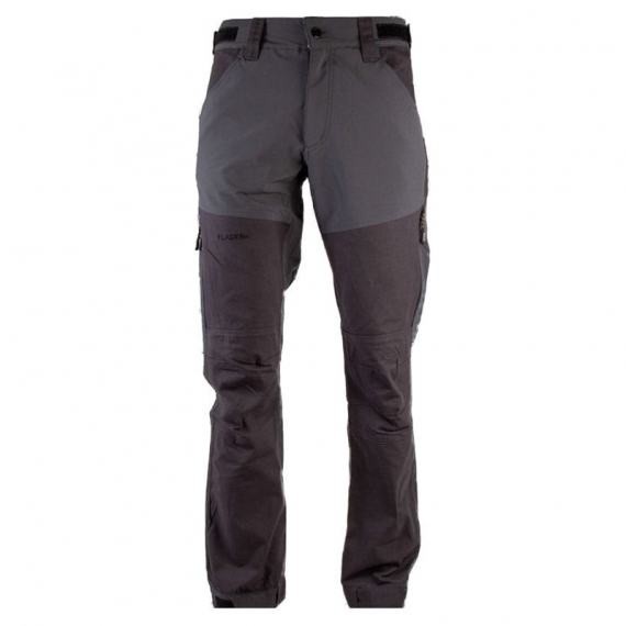 Fladen Trousers Authentic 3.0 4-Way Stretch, Grey/Black i gruppen Kläder & Skor / Kläder / Byxor / Friluftsbyxor hos Fishline (22-82992-Lr)
