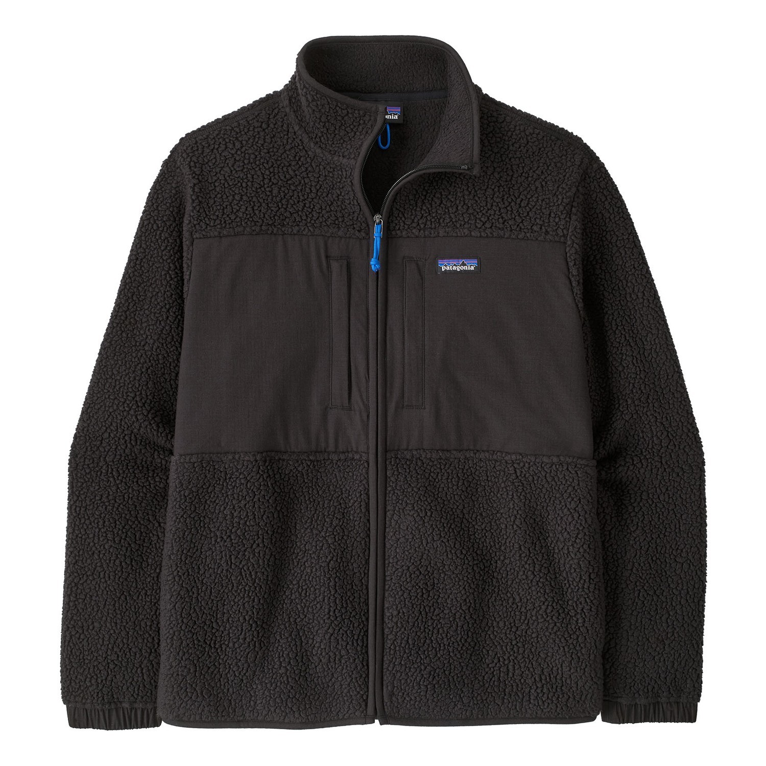 Patagonia M\'s Retro Pile Patch Jacket BLK i gruppen Kläder & Skor / Kläder / Jackor / Fleecejackor hos Fishline (22780-BLK-Sr)