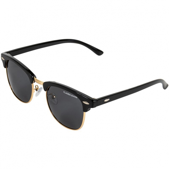 Fladen Polarized Sunglasses Clever Black Frame Grey Lens i gruppen Kläder & Skor / Solglasögon / Polariserade Solglasögon hos Fishline (23-01031)