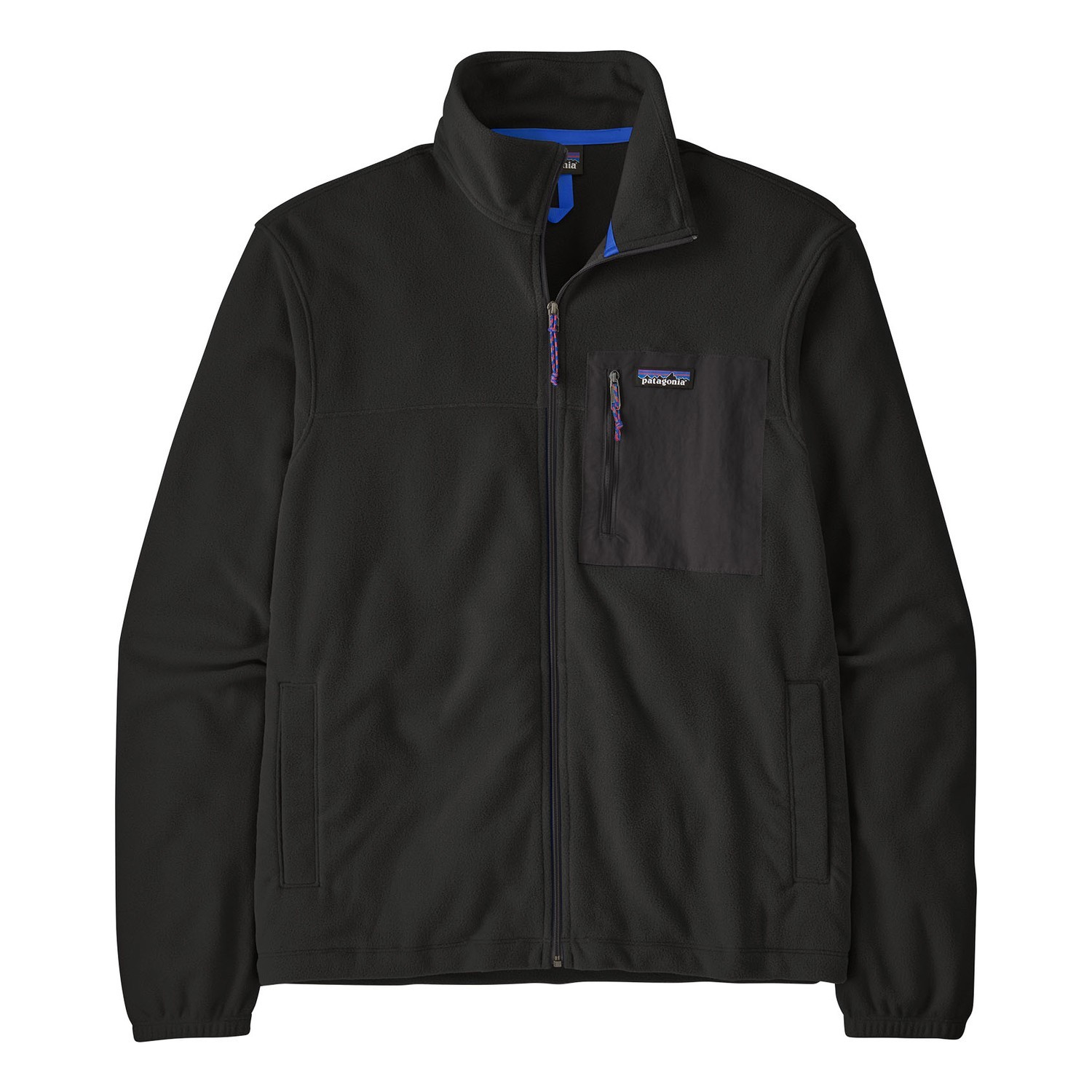 Patagonia M\'s Micro D Patch Pocket Jacket BLK i gruppen Kläder & Skor / Kläder / Jackor / Fleecejackor hos Fishline (23235-BLK-Sr)