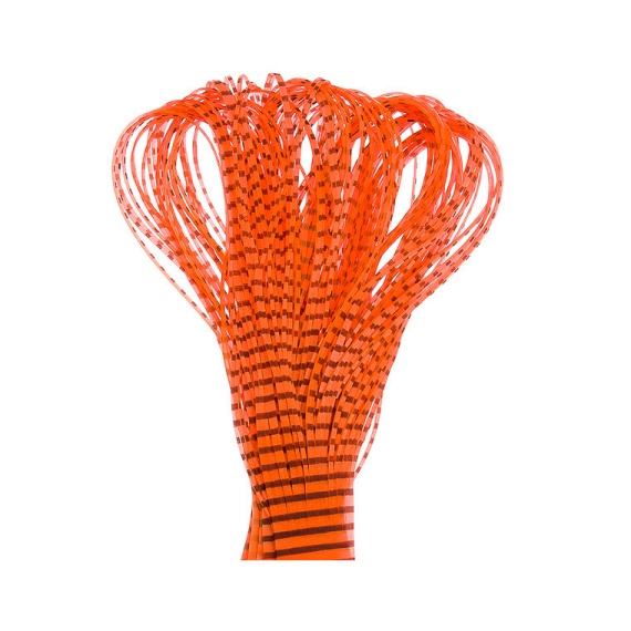 Sili Legs Nymph - FL Fire Orange Barred i gruppen Krok & Småplock / Flugbindning / Flugbindningsmaterial / Övriga Syntetmaterial hos Fishline (2491-505)