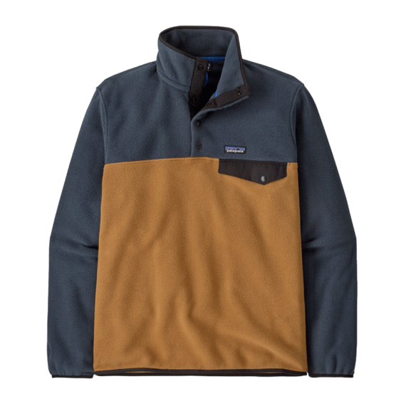 Patagonia M\'s LW Synch Snap-T P/O Deer Brown i gruppen Kläder & Skor / Kläder / Tröjor / Fleecetröjor hos Fishline (25551-DRBN-Sr)