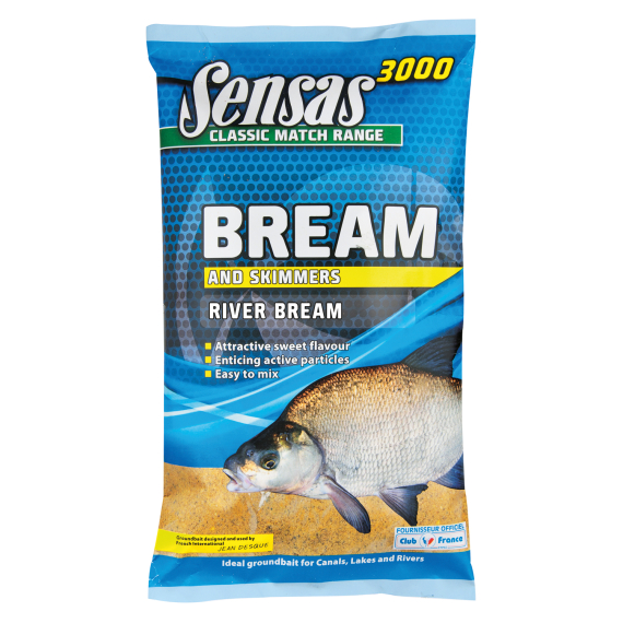 Sensas 3000 River Bream 1kg i gruppen Fiskedrag / Boilies, Krokbeten & Mäsk / Mäsk hos Fishline (29-10342)