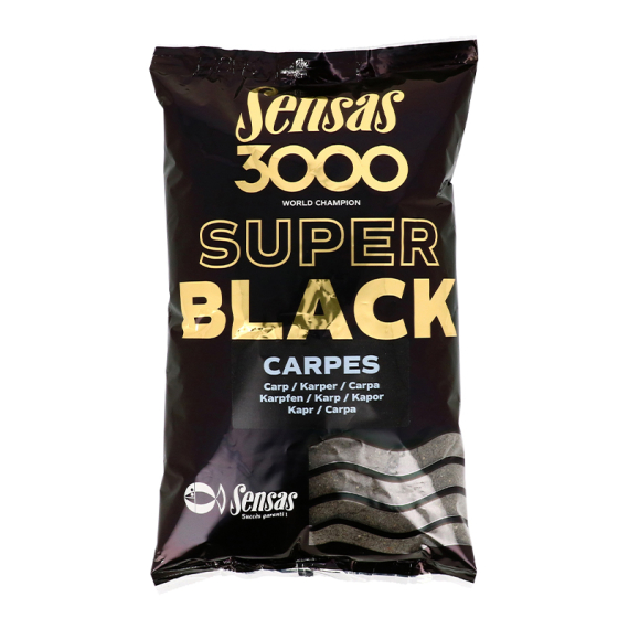 Sensas 3000 Super Black Carp 1kg i gruppen Fiskedrag / Boilies, Krokbeten & Mäsk / Mäsk / Groundbait hos Fishline (29-11582)