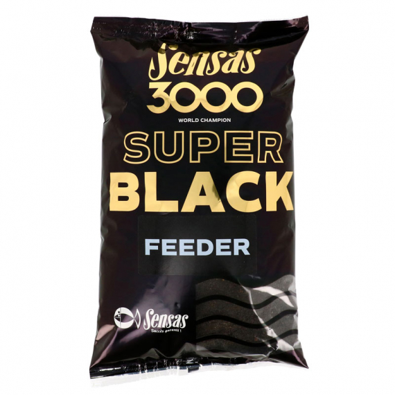Sensas 3000 Super Black Feeder 1kg i gruppen Fiskedrag / Boilies, Krokbeten & Mäsk / Mäsk / Groundbait hos Fishline (29-11622)