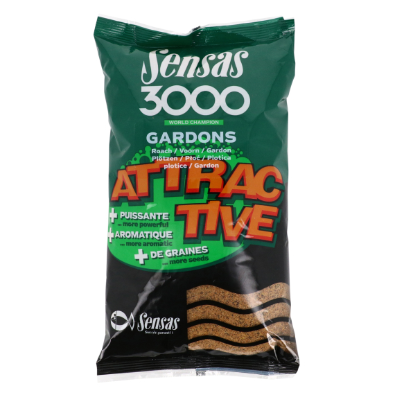 Sensas 3000 Attractive Roach 1kg i gruppen Fiskedrag / Boilies, Krokbeten & Mäsk / Mäsk hos Fishline (29-13862)