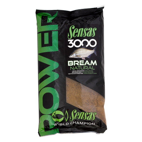 Sensas 3000 Power Bream Natural 1kg i gruppen Fiskedrag / Boilies, Krokbeten & Mäsk / Mäsk hos Fishline (29-45648)