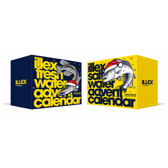 Illex Advent Calendar Fresh Water 2026 i gruppen Övrigt / Presenter & Julklappar / Adventskalender hos Fishline (29-53941)