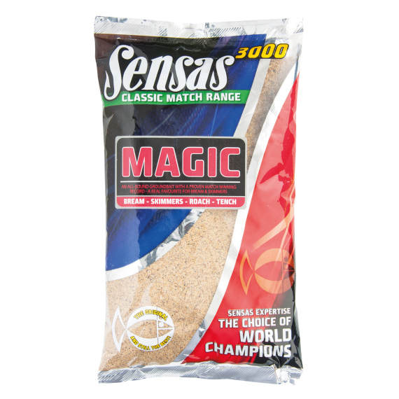 Sensas 3000 Magic Naturel 1kg i gruppen Fiskedrag / Boilies, Krokbeten & Mäsk / Mäsk hos Fishline (29-71101)