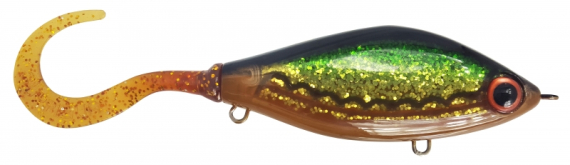 Trueglide Guppie 13,5cm 120g Söder Custom - Motoroil Glitter UV i gruppen Fiskedrag / Jerkbaits hos Fishline (29-EG208-ZSP18)