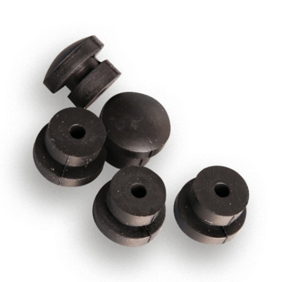Strike Pro Catchy Spare Rubber Caps - 5pcs i gruppen Fiskedrag / Tailbeten & Hybridbeten hos Fishline (29-EG230-RR)