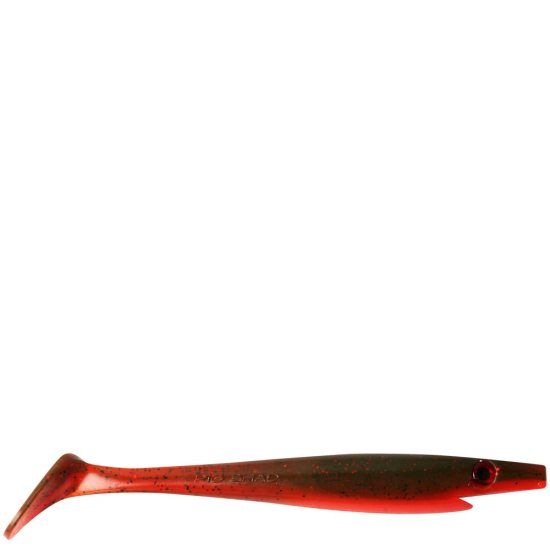 Pig Shad, 23cm, 90g - Tomato i gruppen Fiskedrag / Jiggar & Gummibeten / Gäddjiggar hos Fishline (29-SP172A-114)
