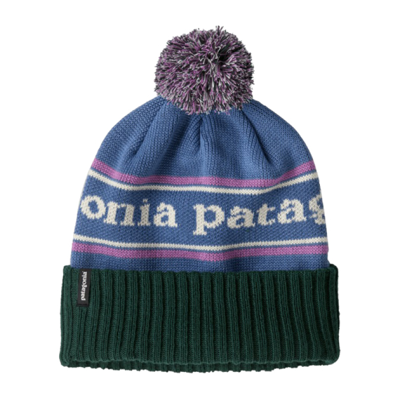Patagonia Powder Town Beanie Park Stripe: Barnacle Blue i gruppen Kläder & Skor / Kepsar & Huvudbonader / Mössor hos Fishline (29187-PKSB-ALL)