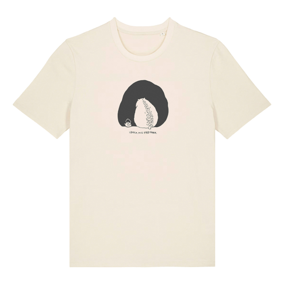 Lemmel T-Shirt Lemmla mig ifred - Nature white i gruppen Kläder & Skor / Kläder / T-shirts hos Fishline (3010116-7134r)