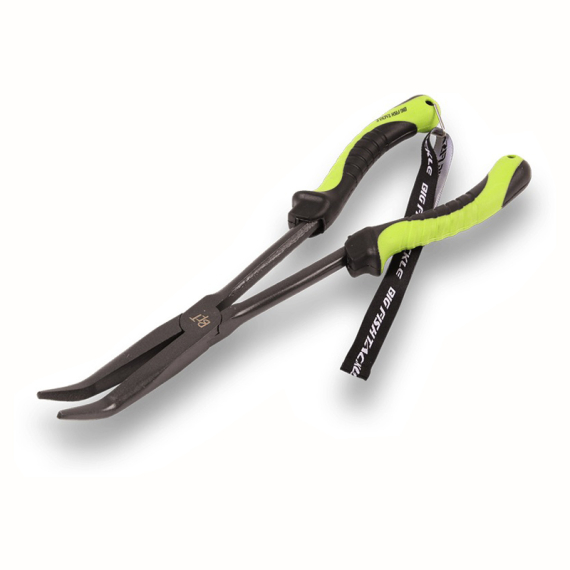 BFT Long Nose Pliers 28cm, Bent - Teflon Coated i gruppen Verktyg & Tillbehör / Tänger & Saxar / Kroklossare hos Fishline (31-TX43B)