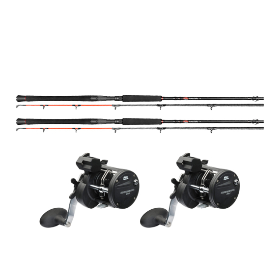 Daiwa Söder Custom Predator Trolling & Abu Garcia Cardinal Combo 2-Pack i gruppen Fiskeset / Trollingset hos Fishline (32-224648ABUSET2PCS)