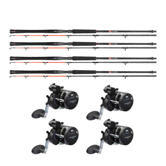 Daiwa Söder Custom Predator Trolling & Abu Garcia Cardinal Combo 4-Pack i gruppen Fiskeset / Trollingset hos Fishline (32-224648ABUSET4PCS)