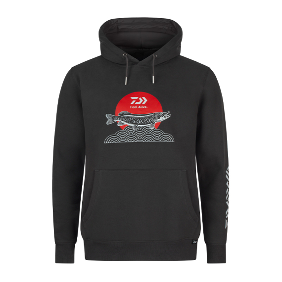 Daiwa Hoodie Japan Pike i gruppen Kläder & Skor / Kläder / Tröjor / Hoodies hos Fishline (32-228617r)