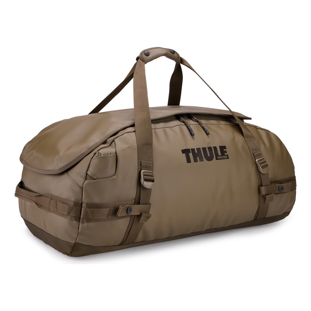 Thule Chasm Recycled Duffel 70L - Deep Khaki i gruppen Förvaring / Duffelbags hos Fishline (3205141)