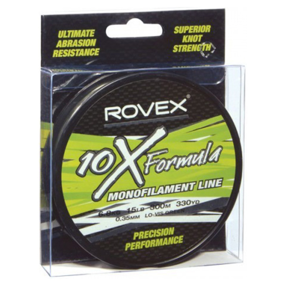 Rovex LO-VIS Green 300m, 0.40mm i gruppen Fiskelinor / Nylonlinor hos Fishline (32055)