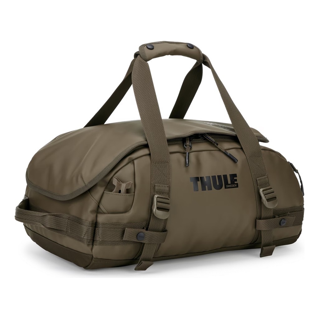 Thule Chasm Recycled Duffel 30L - Deep Khaki i gruppen Förvaring / Duffelbags hos Fishline (3205587)