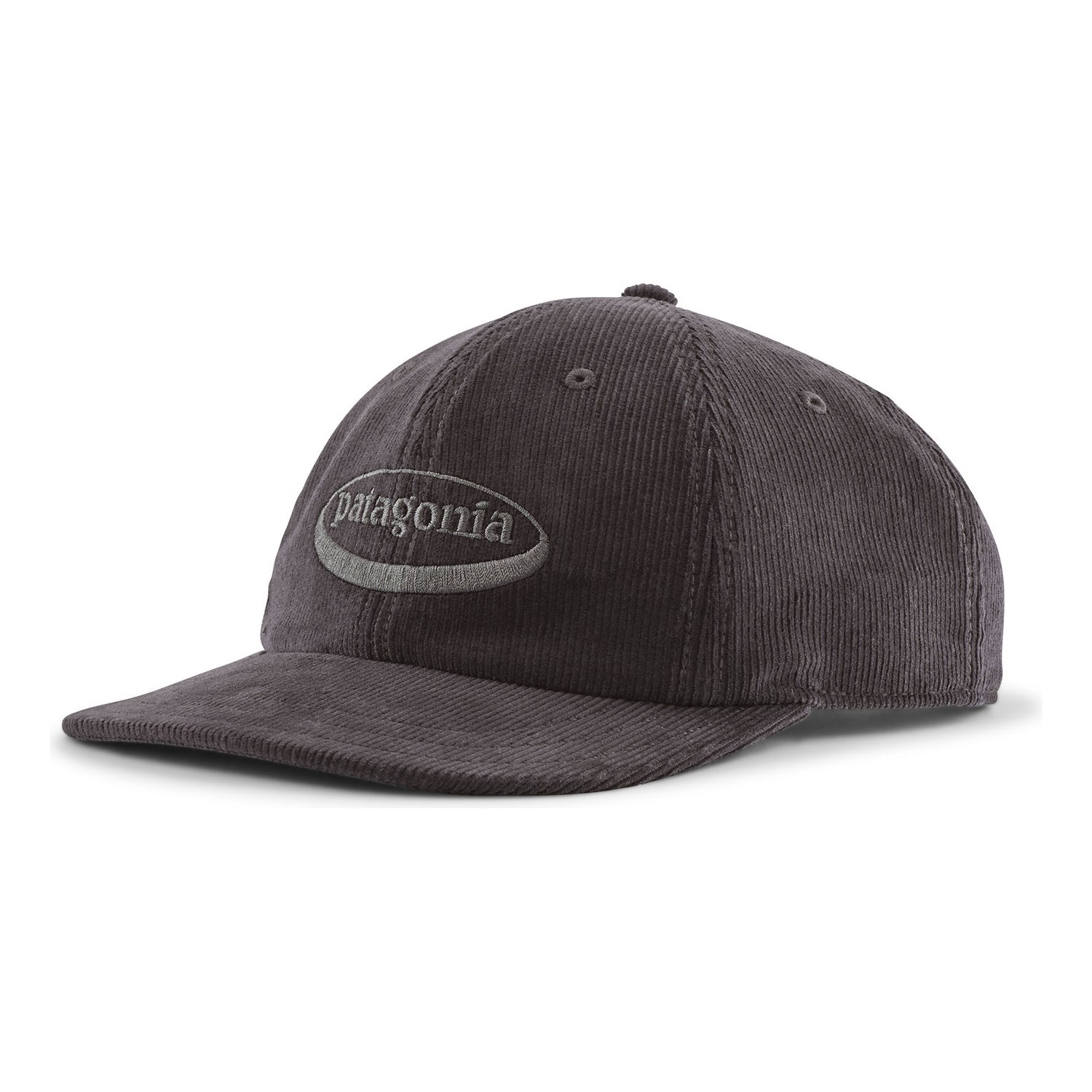 Patagonia Corduroy Cap \'95 Oval Logo: Ink Black i gruppen Kläder & Skor / Kepsar & Huvudbonader / Kepsar / Dad Caps hos Fishline (33535-OLGB-ALL)