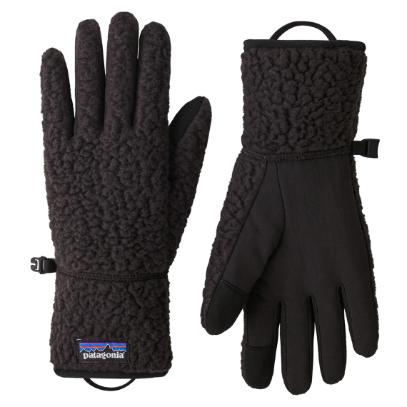 Patagonia Retro Pile Gloves Black i gruppen Kläder & Skor / Kläder / Handskar & Vantar hos Fishline (34585-BLK-Lr)