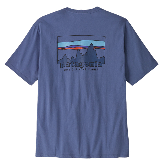Patagonia M\'s \'73 Skyline Organic T-Shirt CUBL i gruppen Kläder & Skor / Kläder / T-shirts hos Fishline (37534-CUBL-Lr)