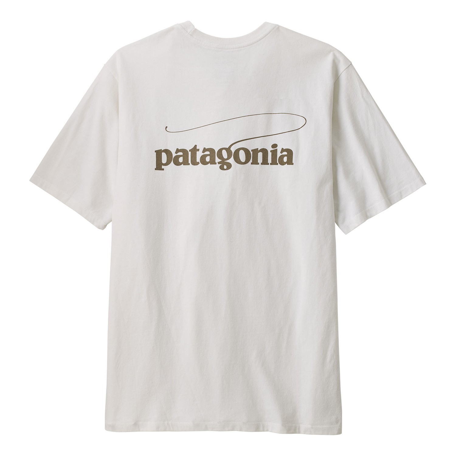 Patagonia M\'s Casting Logo Responsibili-Tee FBWI i gruppen Kläder & Skor / Kläder / T-shirts hos Fishline (37811-FBWI-XXLr)