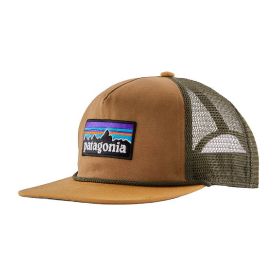 Patagonia Airfarer Cap P-6 Logo: Deer Brown i gruppen Kläder & Skor / Kepsar & Huvudbonader / Kepsar / Truckerkepsar hos Fishline (37996-PLDE-ALL)