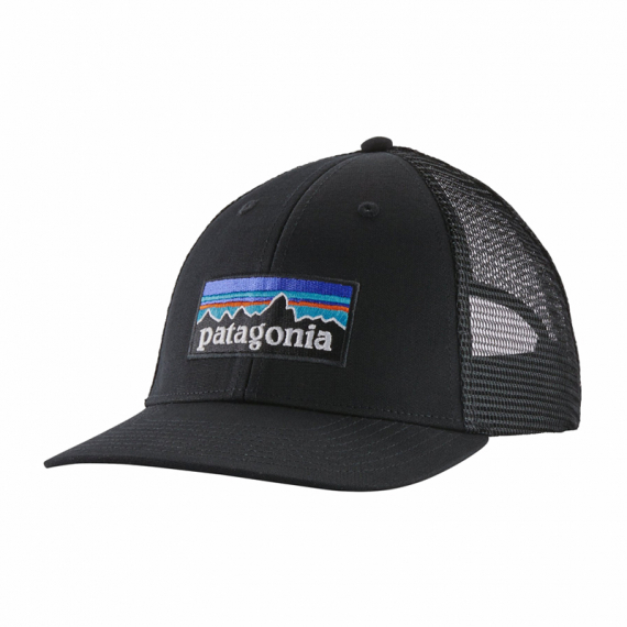 Patagonia P-6 Logo LoPro Trucker Hat Black i gruppen Kläder & Skor / Kepsar & Huvudbonader / Kepsar / Truckerkepsar hos Fishline (38283-BLK-ALL)