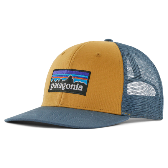Patagonia P-6 Logo Trucker Hat, Pufferfish Gold i gruppen Kläder & Skor / Kepsar & Huvudbonader / Kepsar / Truckerkepsar hos Fishline (38289-PFGD-ALL)