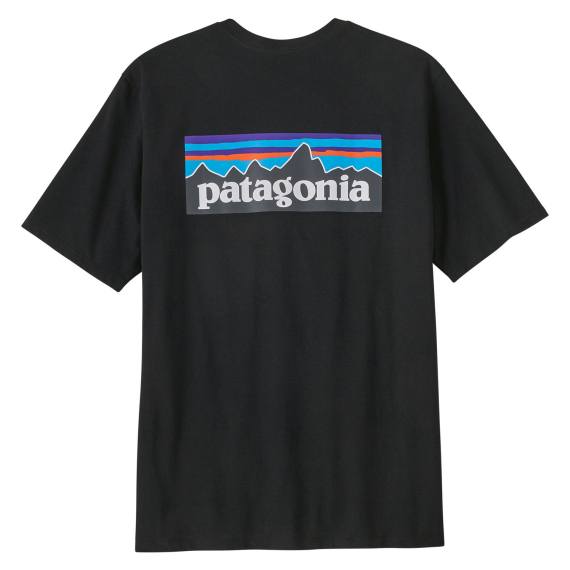 Patagonia M\'s P-6 Logo Responsibili-Tee Black i gruppen Kläder & Skor / Kläder / T-shirts hos Fishline (38504-BLK-Sr)