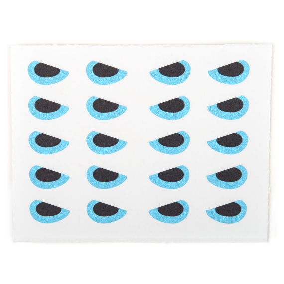 Angry Predator Eyes Light Blue 10mm i gruppen Krok & Småplock / Flugbindning / Flugbindningsmaterial / Ögon hos Fishline (400004)